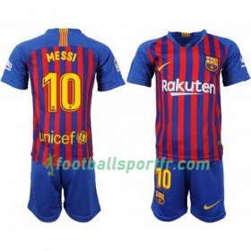 Tenue Barcelone Messi 10 Enfant Domicile 2018-2019 Maillot de Foot